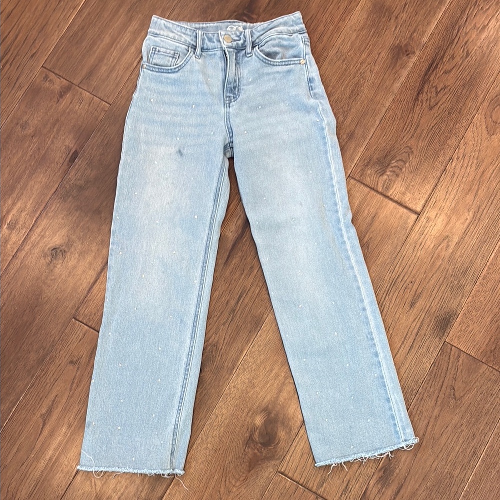 Art Class Blue High-Rise Relaxed Jeans